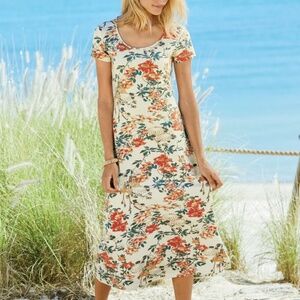 Peruvian Connection Tea House Dress Small Retail $154